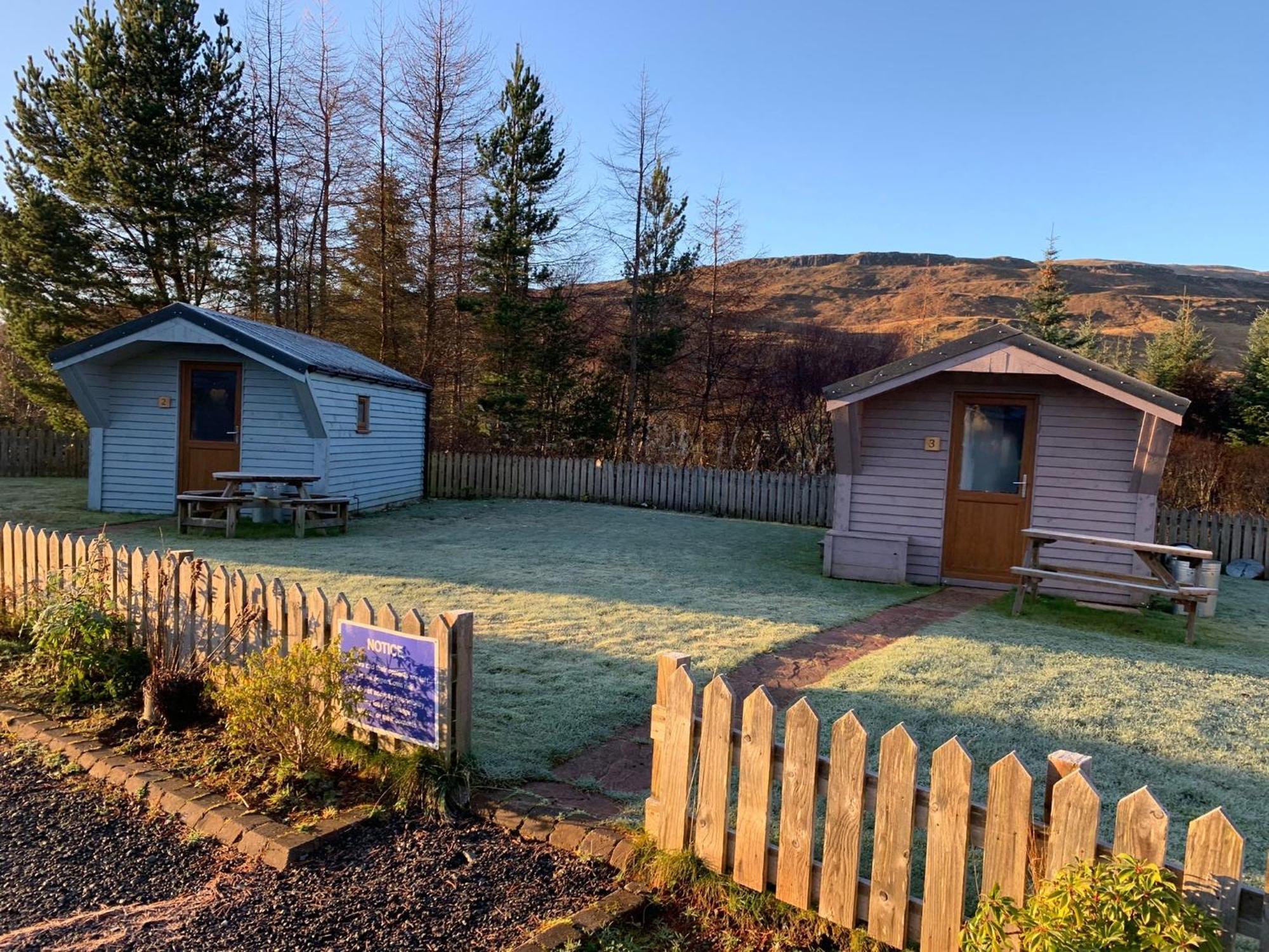Isle Of Skye Camping Pods Dış mekan fotoğraf