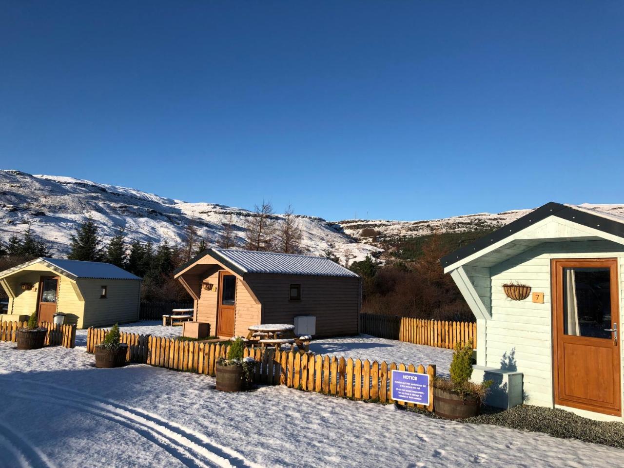 Isle Of Skye Camping Pods Dış mekan fotoğraf